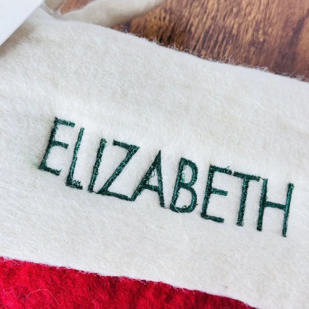 ELIZABETH West Elm & Pottery Barn Kids UNICORN Felted Christmas Stocking NWOT